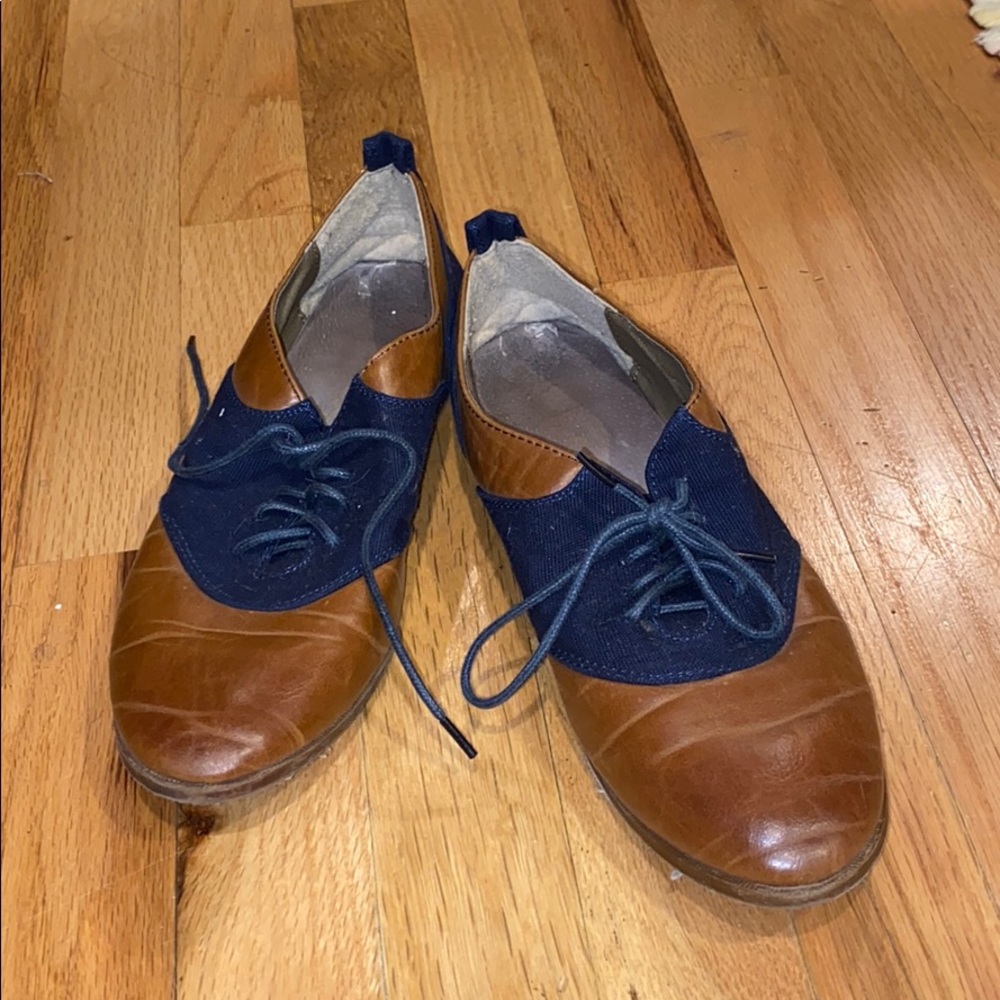 Women’s leather loafer work flats